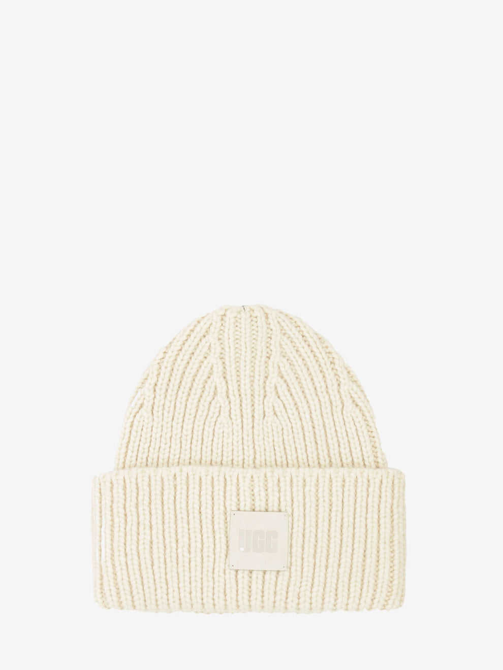 Chunky Rib beanie cream