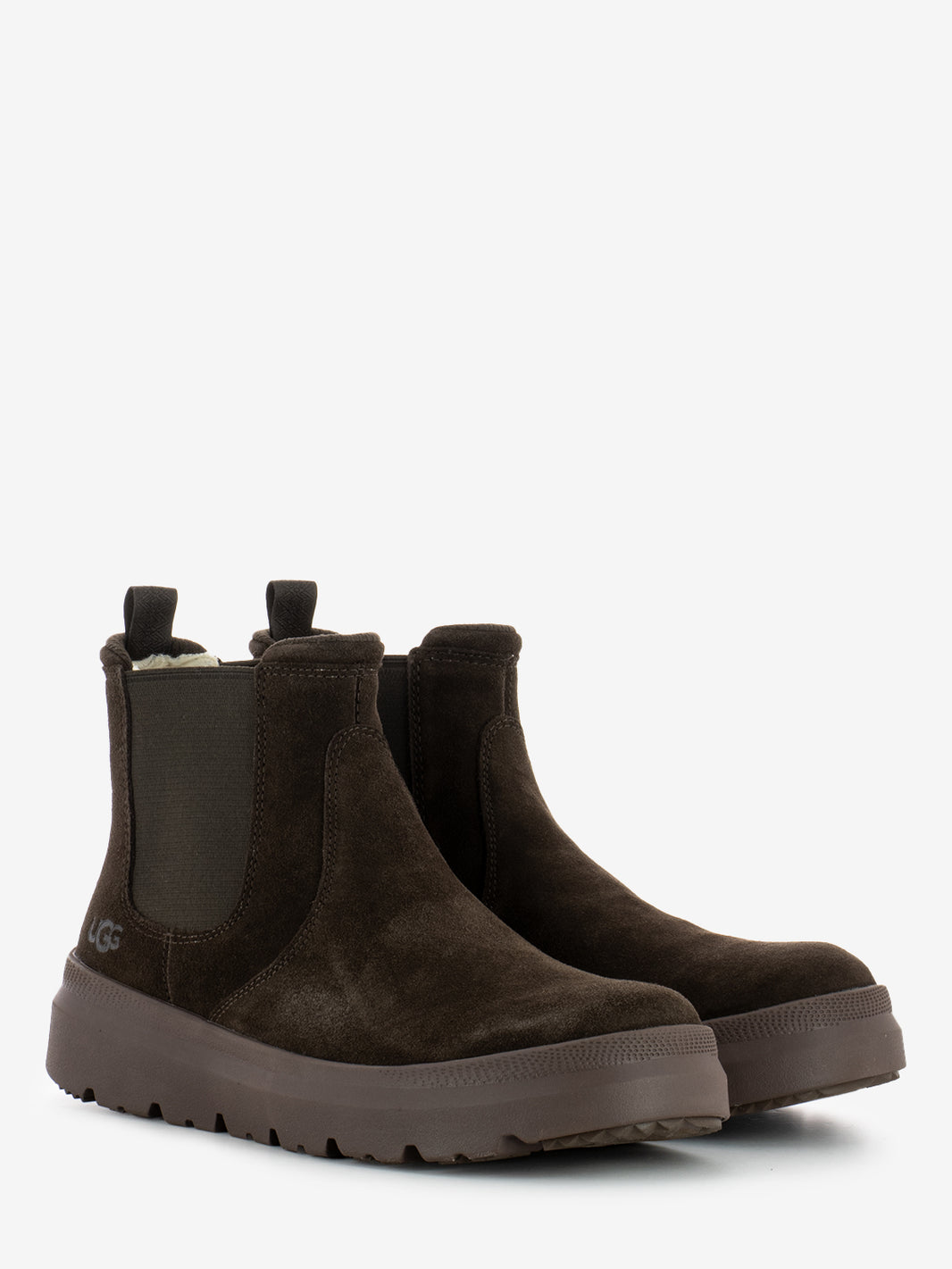 Burleigh dusted cocoa Chelsea boots