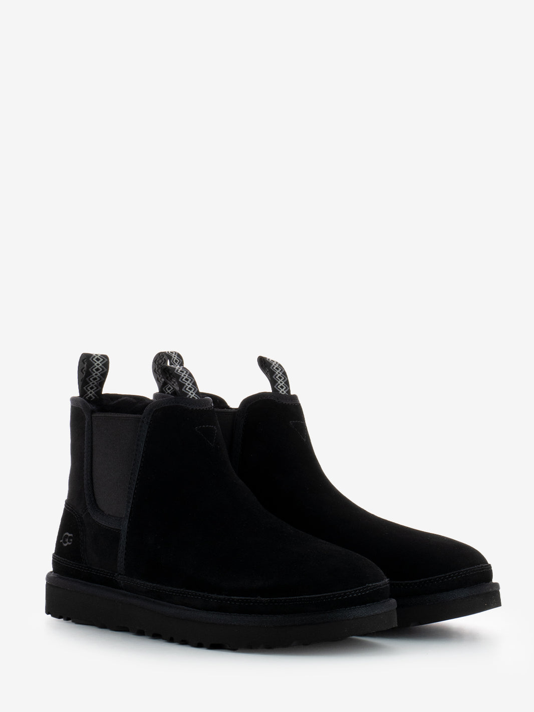 Neumel black chelsea ankle boots