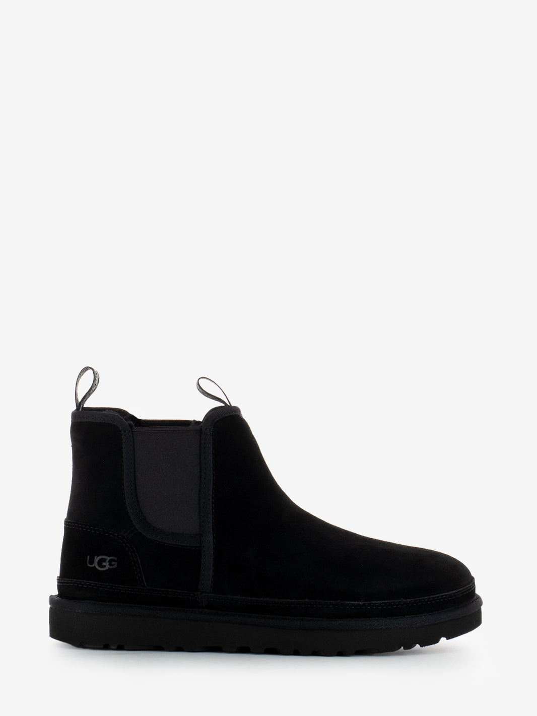 Neumel black chelsea ankle boots