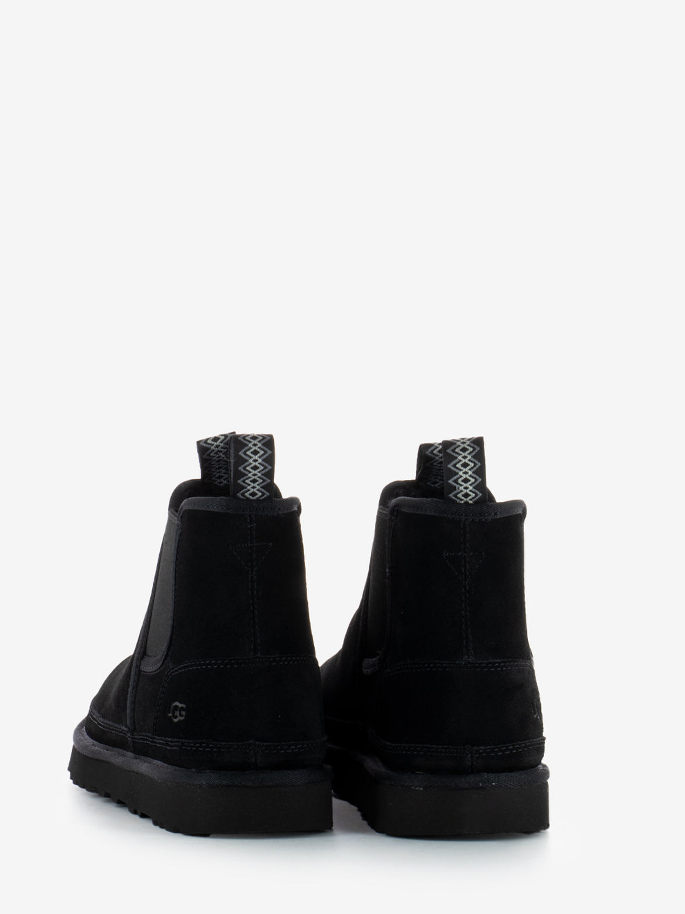 Neumel black chelsea ankle boots