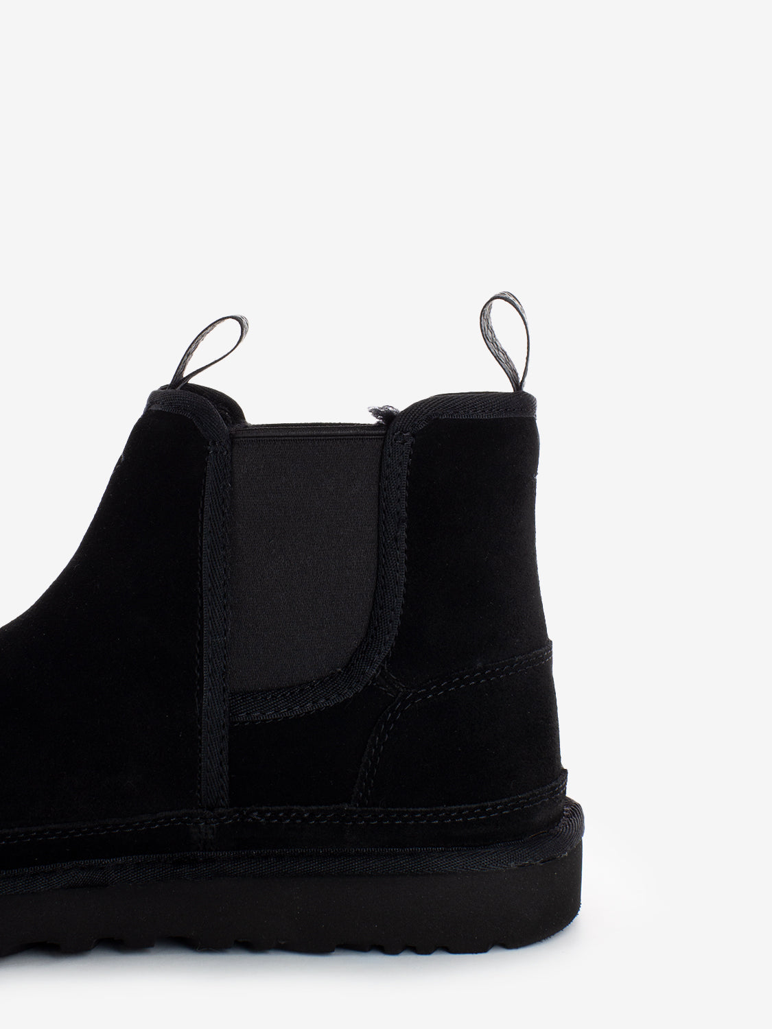 Neumel black chelsea ankle boots