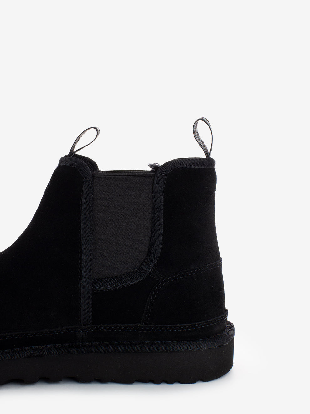 Neumel black chelsea ankle boots