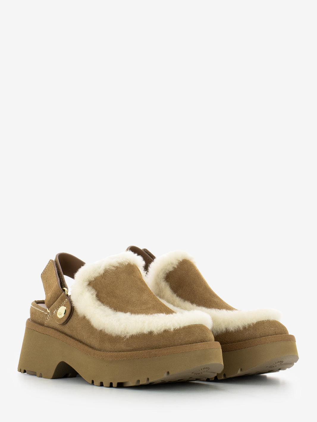 W Esmee clog chestnut