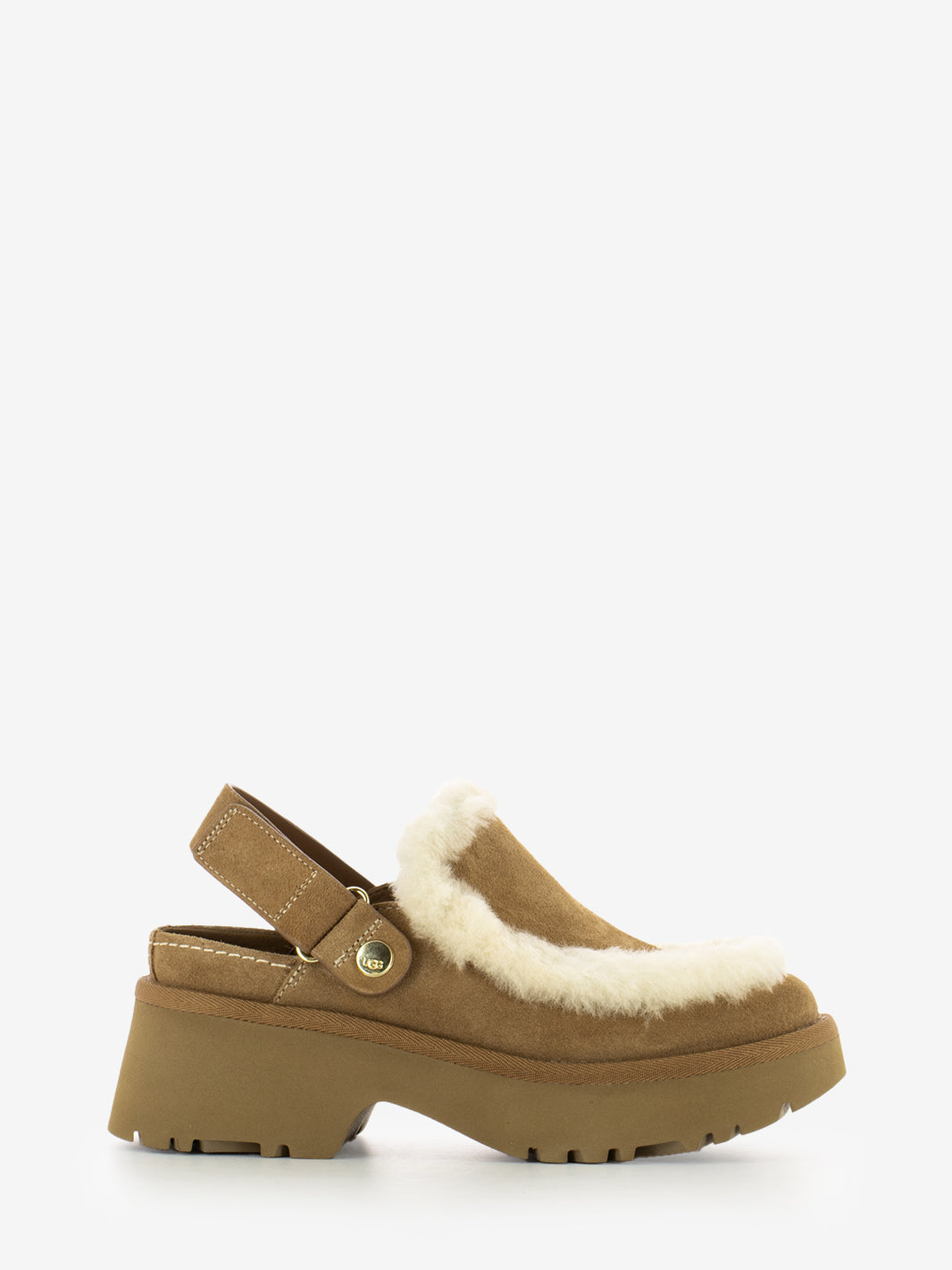 W Esmee clog chestnut