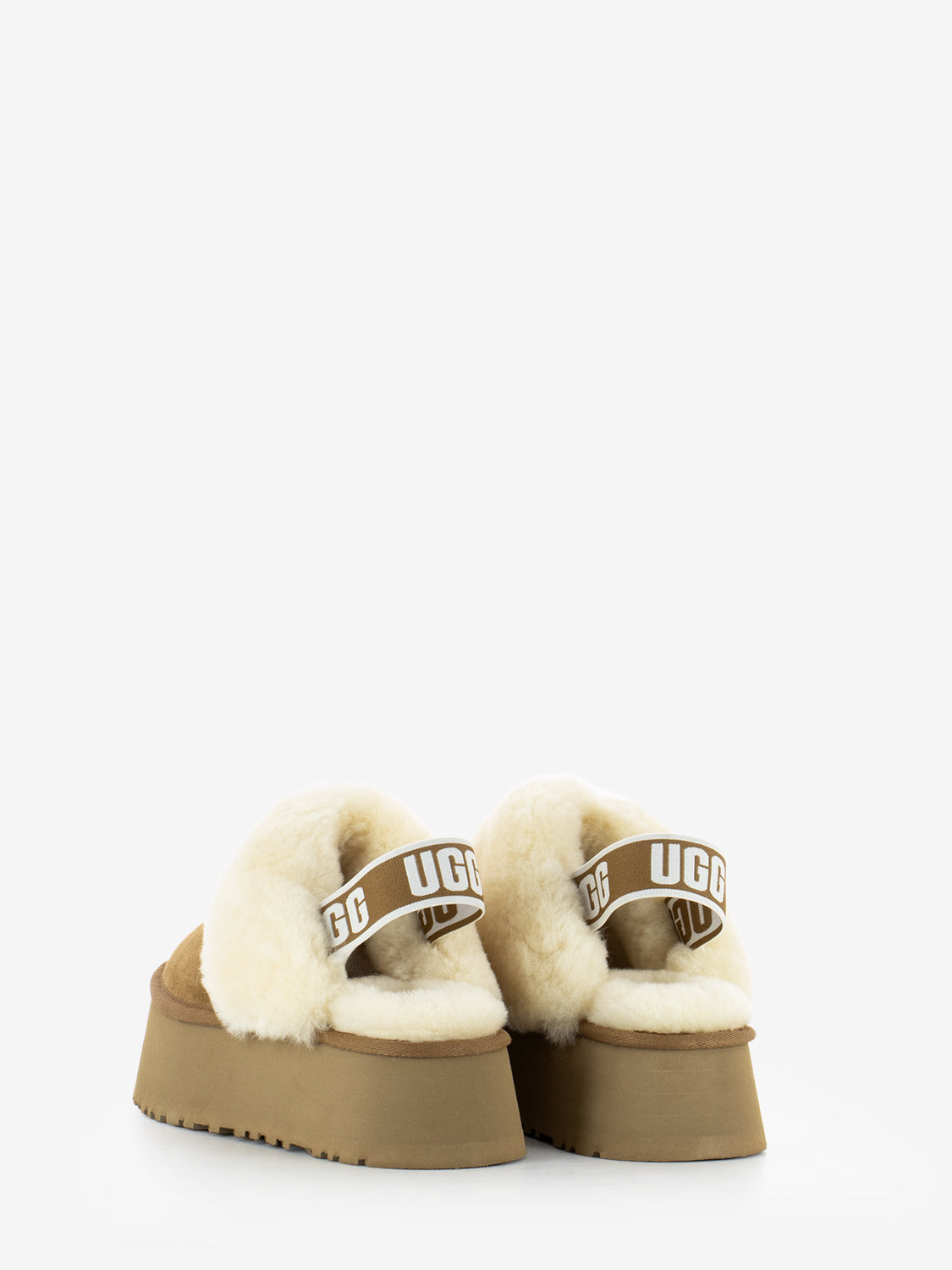Ugg - W Funkette chestnut sheepskin edge | STIMM