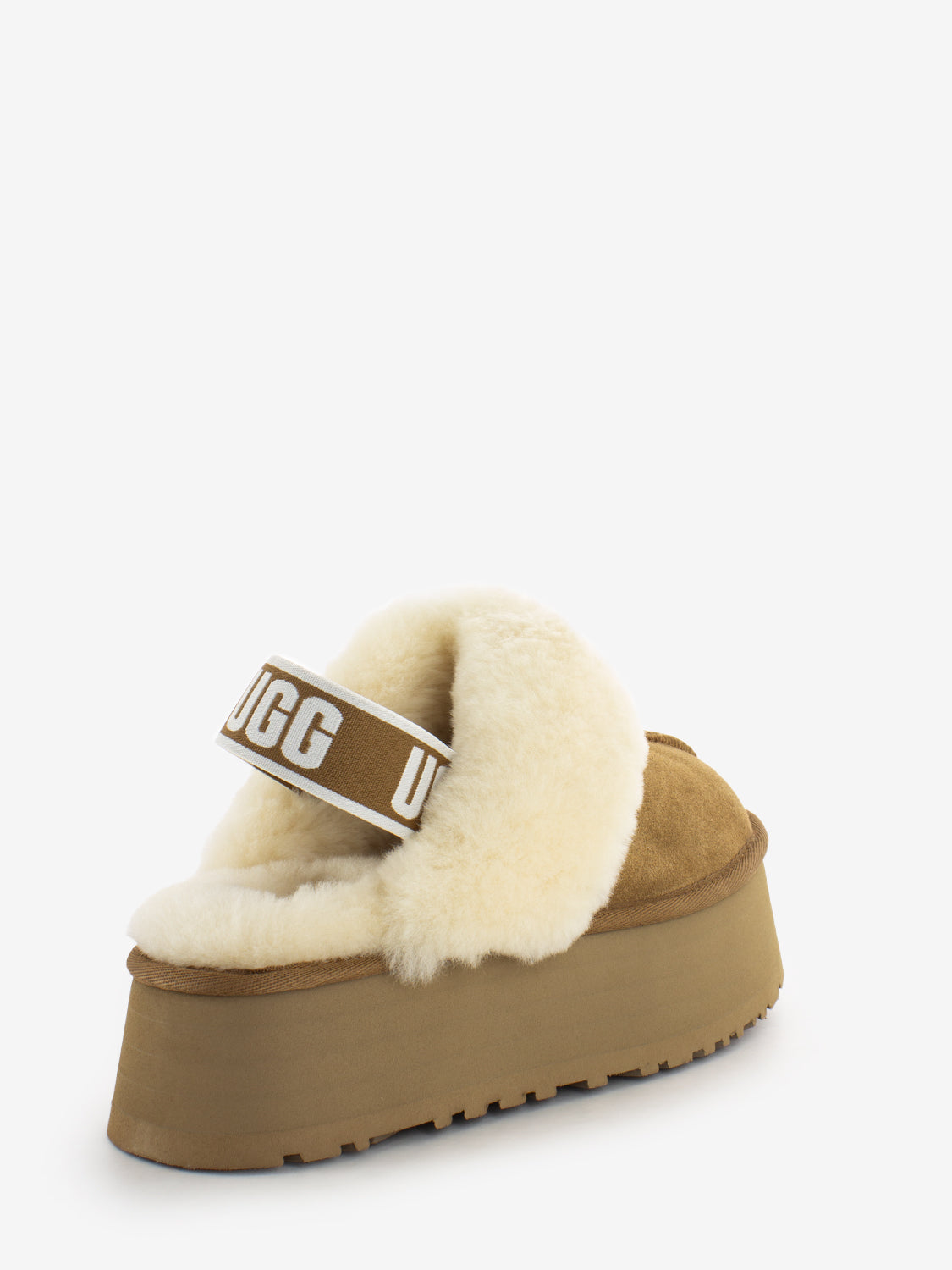 Ugg W Funkette chestnut sheepskin edge STIMM1