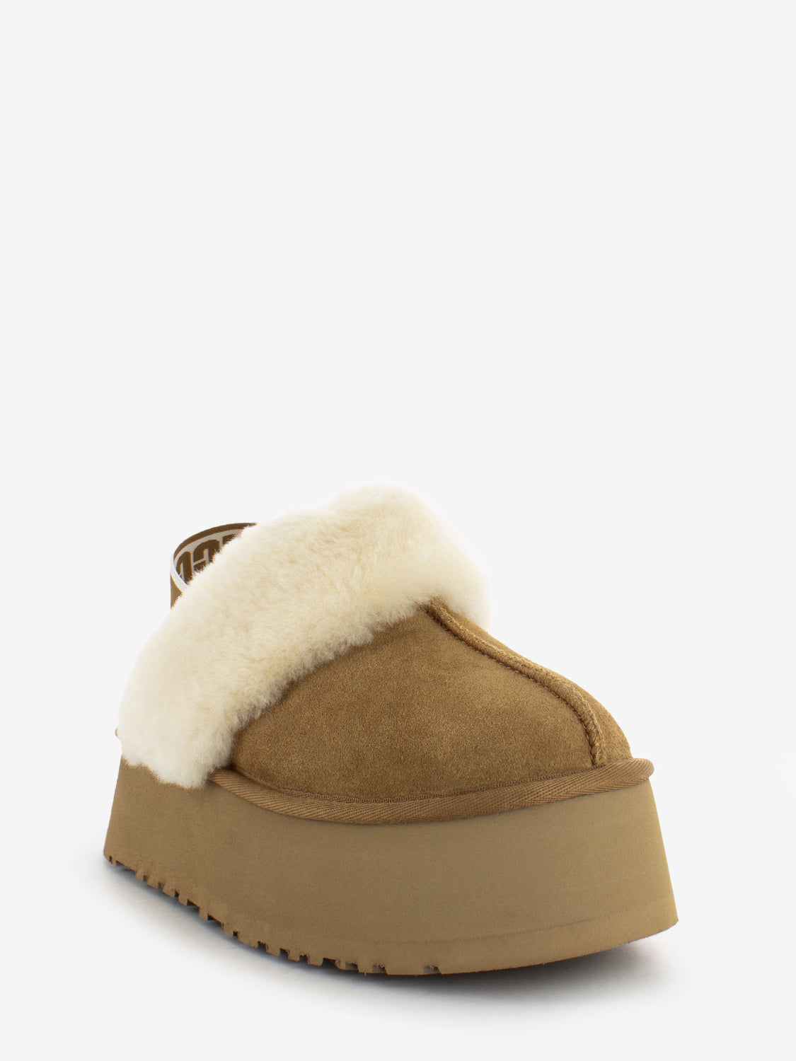W Funkette chestnut sheepskin edge