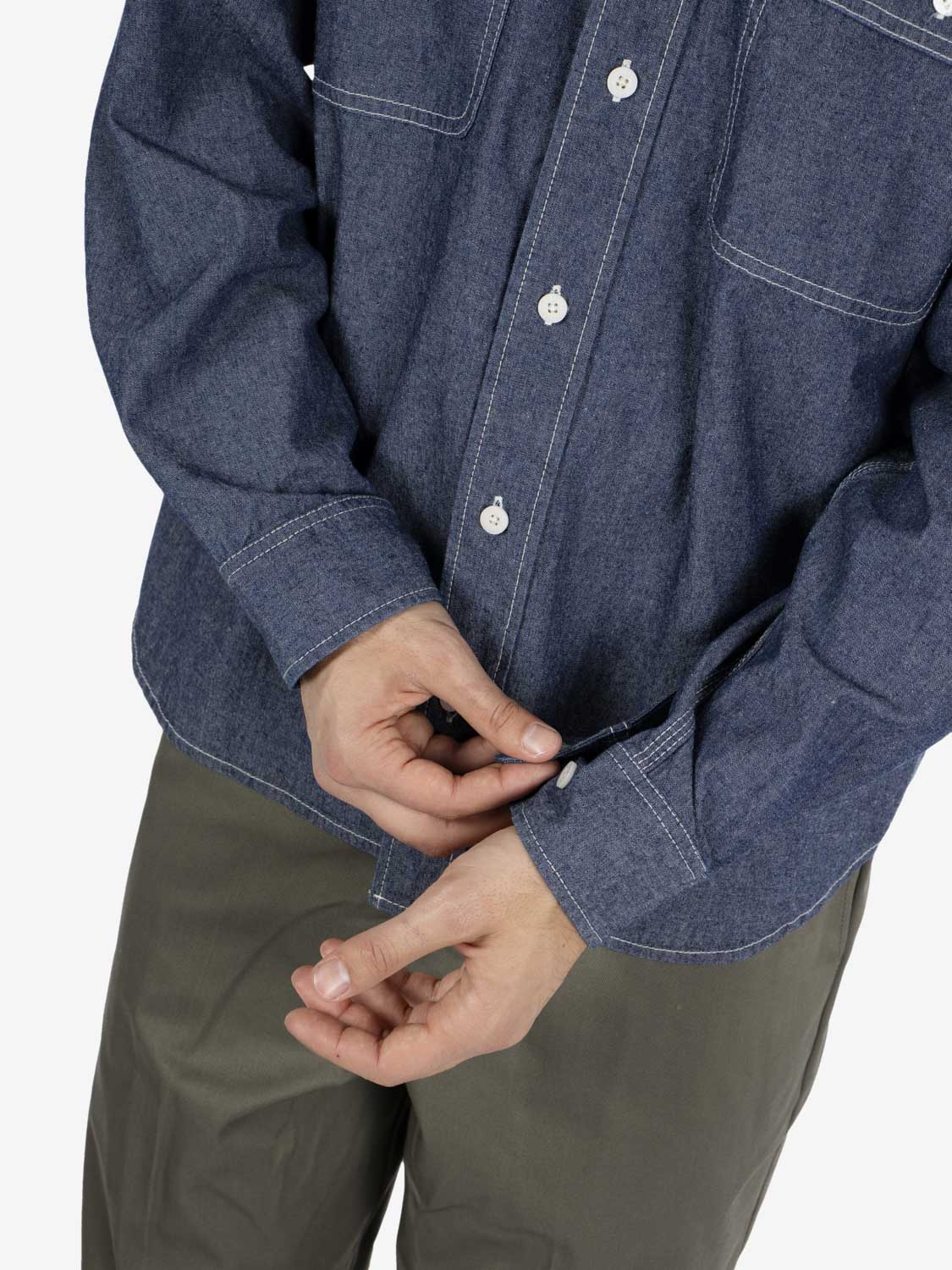 Chambray Work shirt navy