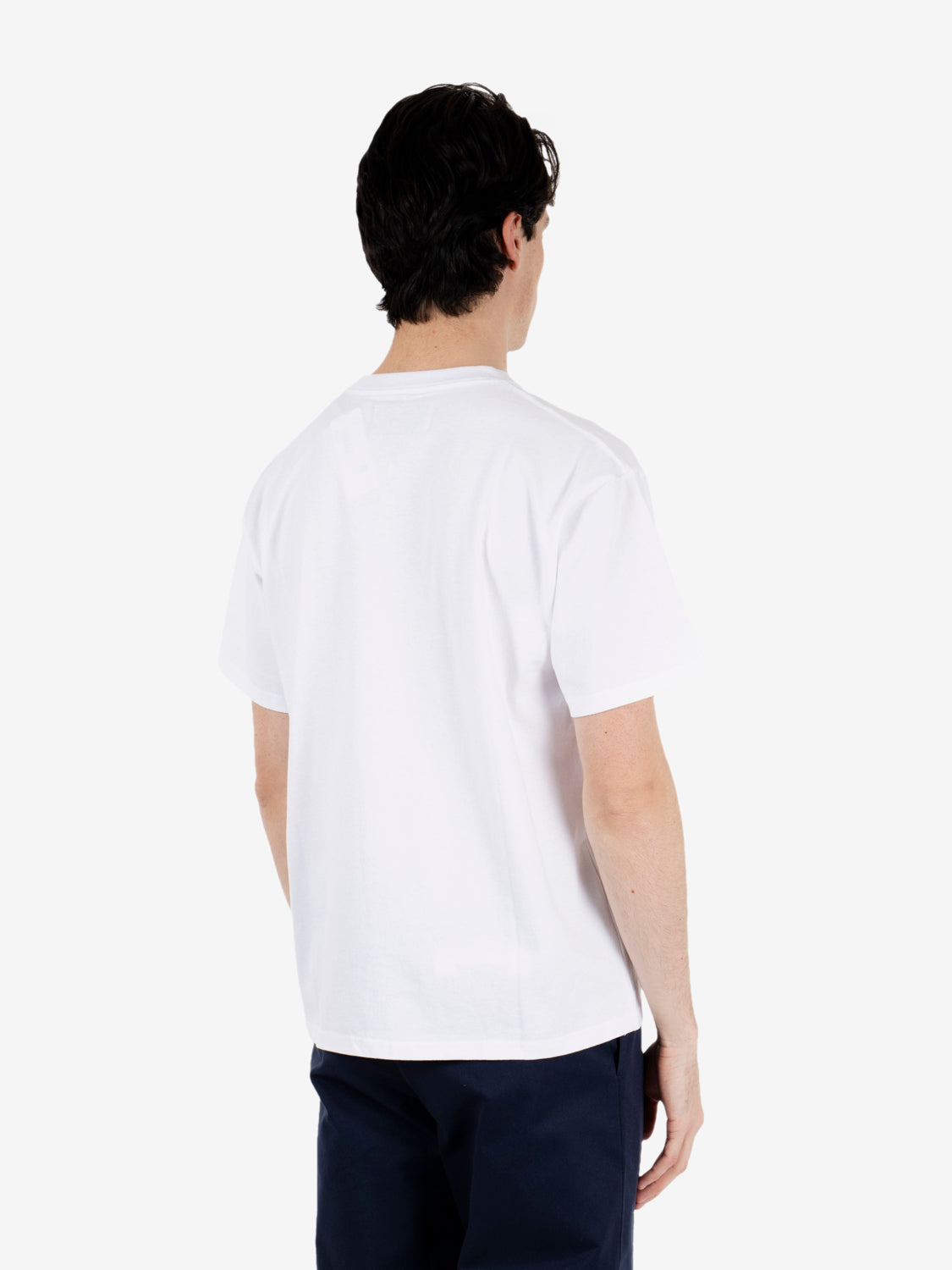 Hot Dog S/S tee white