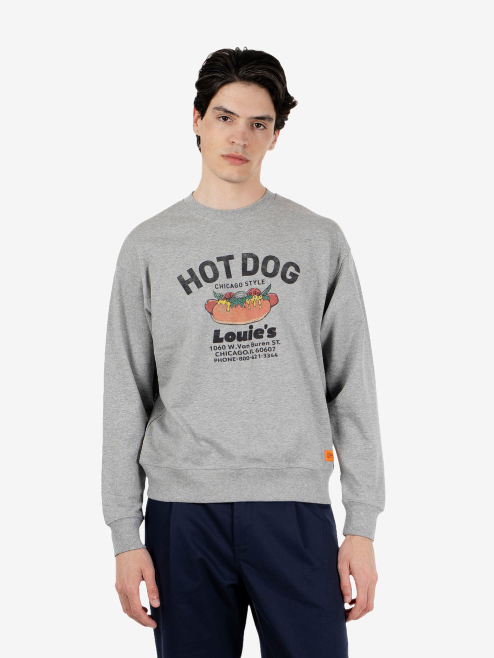 Hot Dog sweat gray
