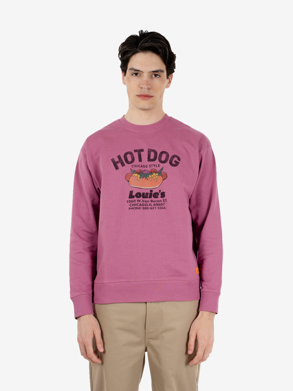 Hot Dog sweat purple