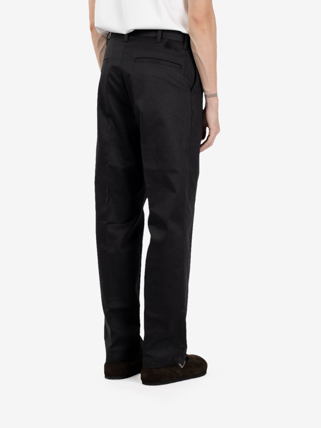 Original fit twill pants black