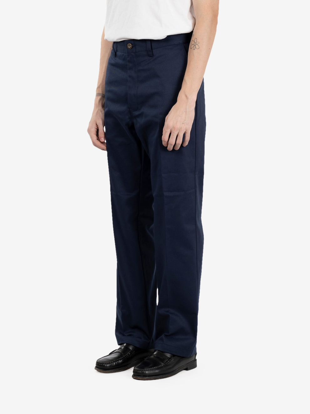 Original fit twill pants navy