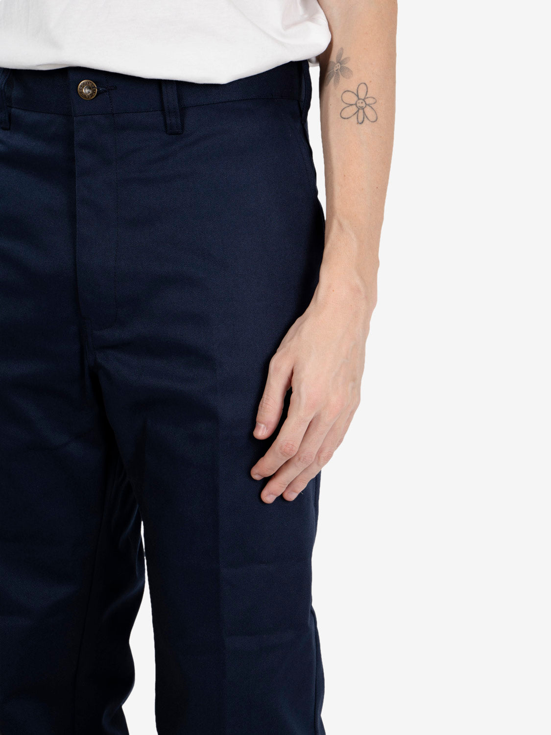 Original fit twill pants navy