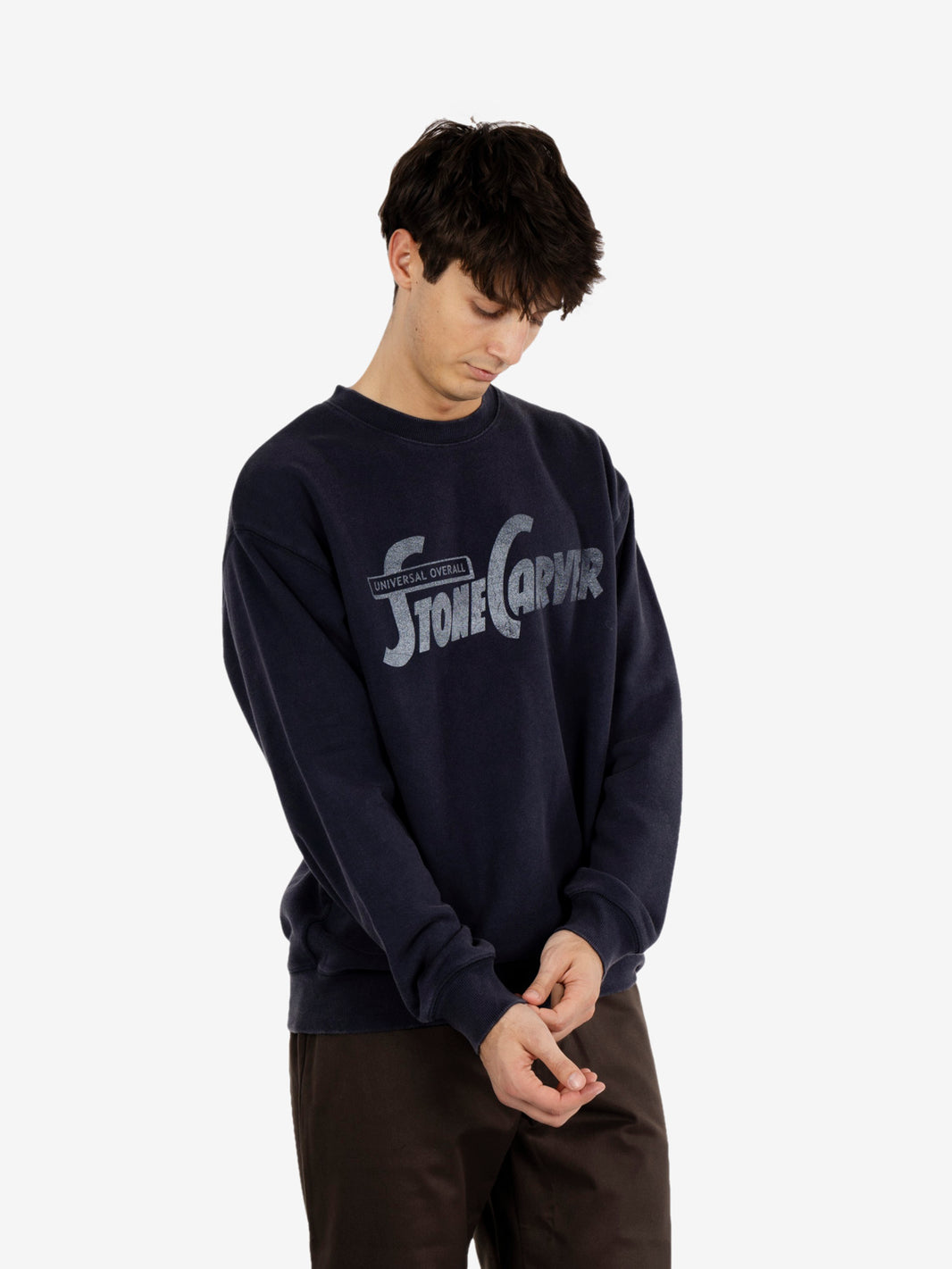 Stone Carver chemical sweat navy