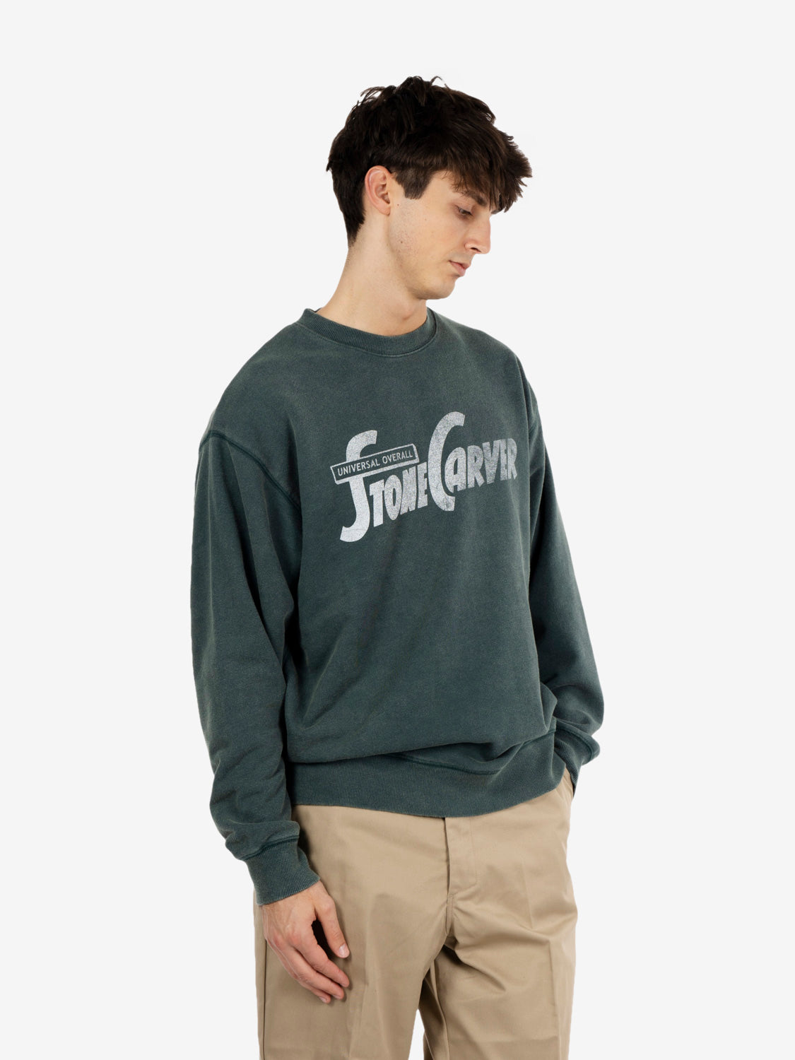 Stone Carver chemical sweat olive
