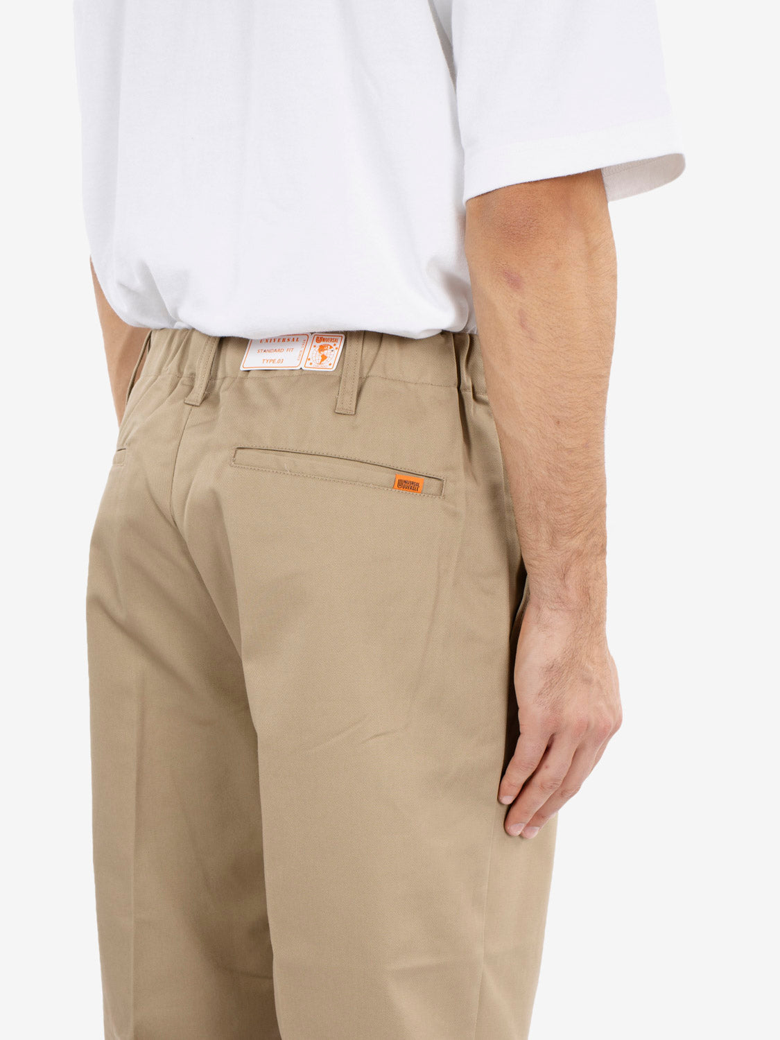 Twill Standard Pants beige