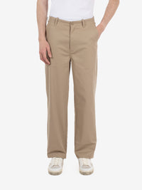 Wide bio wash pants beige