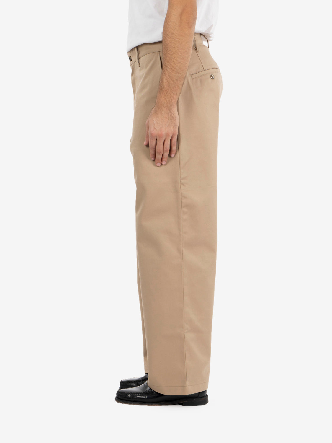 Wide pants beige
