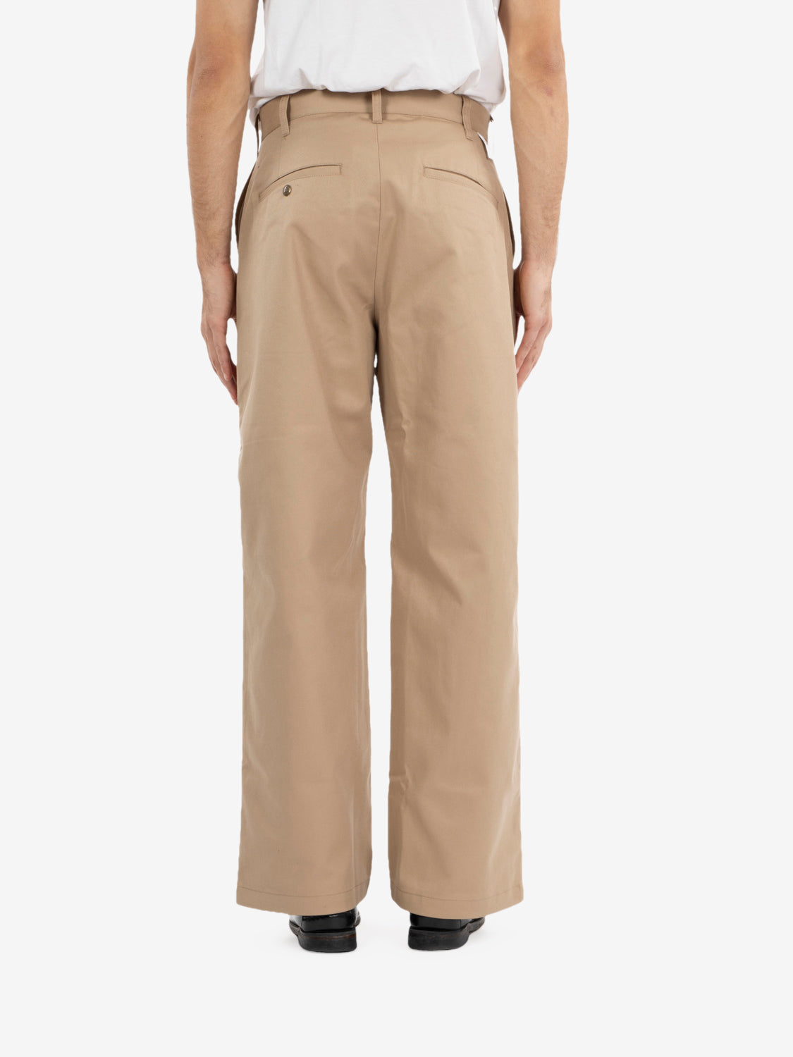 Wide pants beige