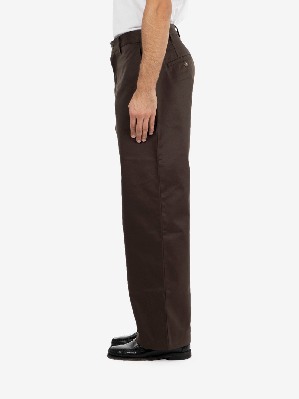 Wide pants brown