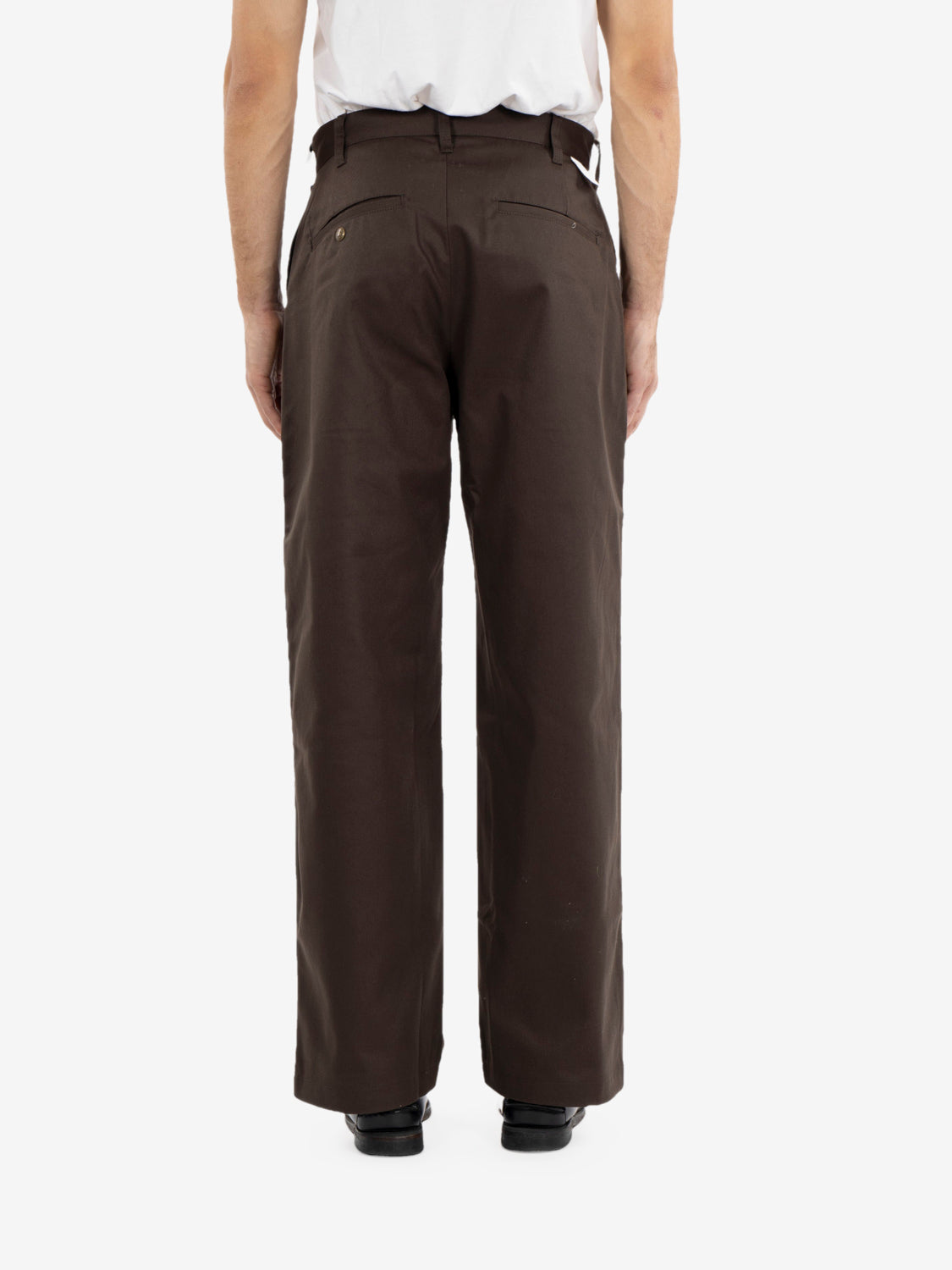Wide pants brown