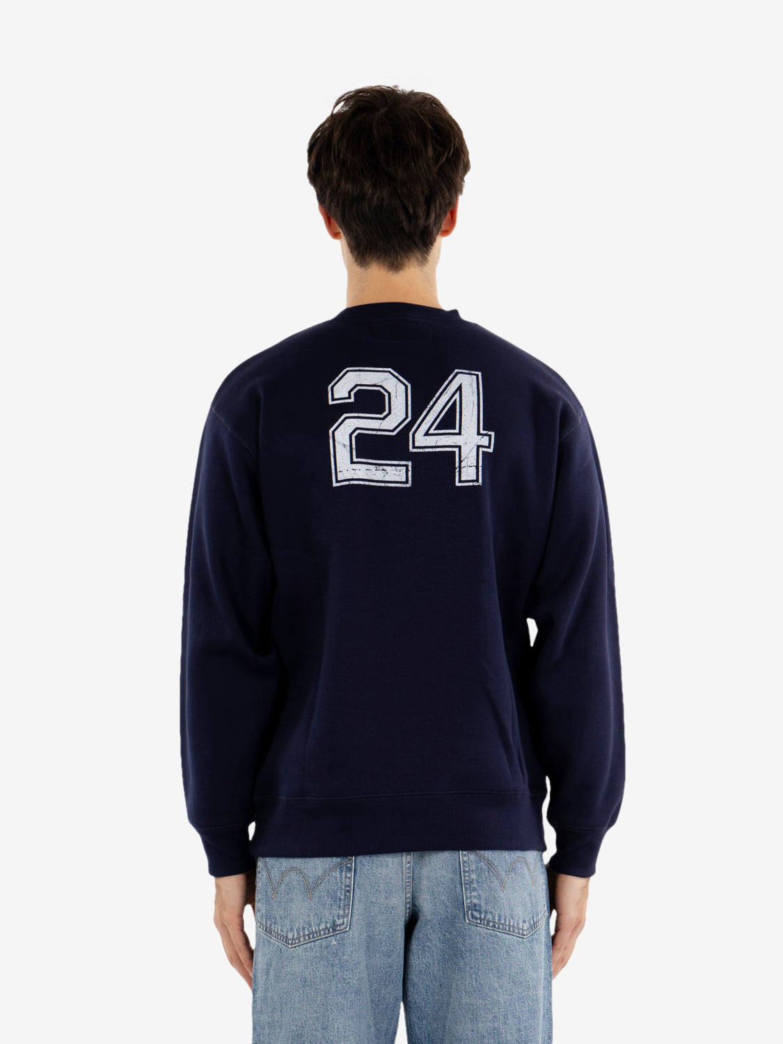 Windy Jr College sweatshirt navy