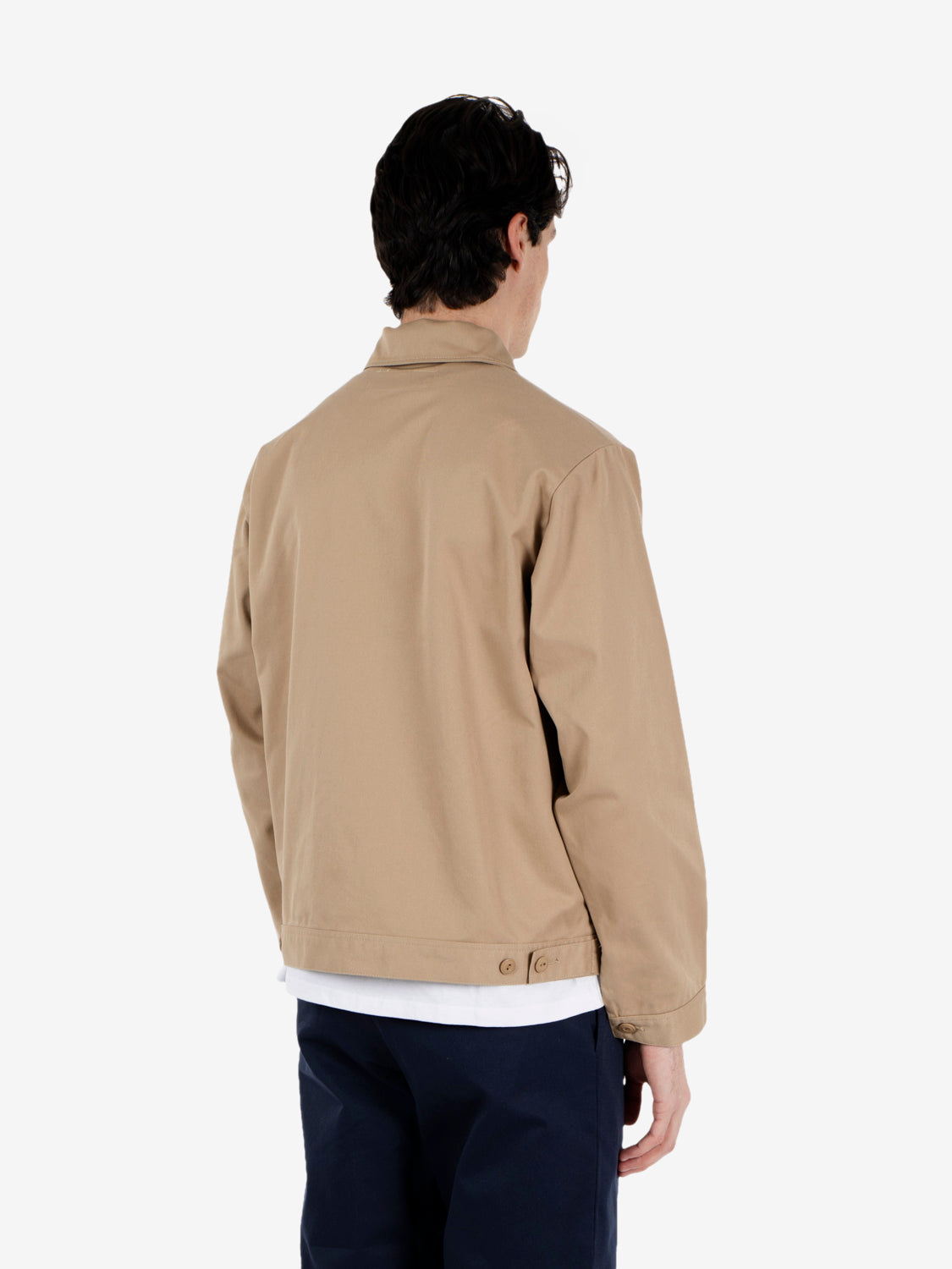 Zip up jacket beige