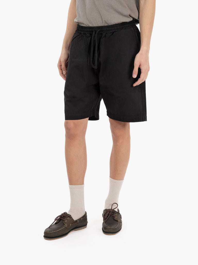 UNIVERSAL WORKS - Bermuda con coulisse black