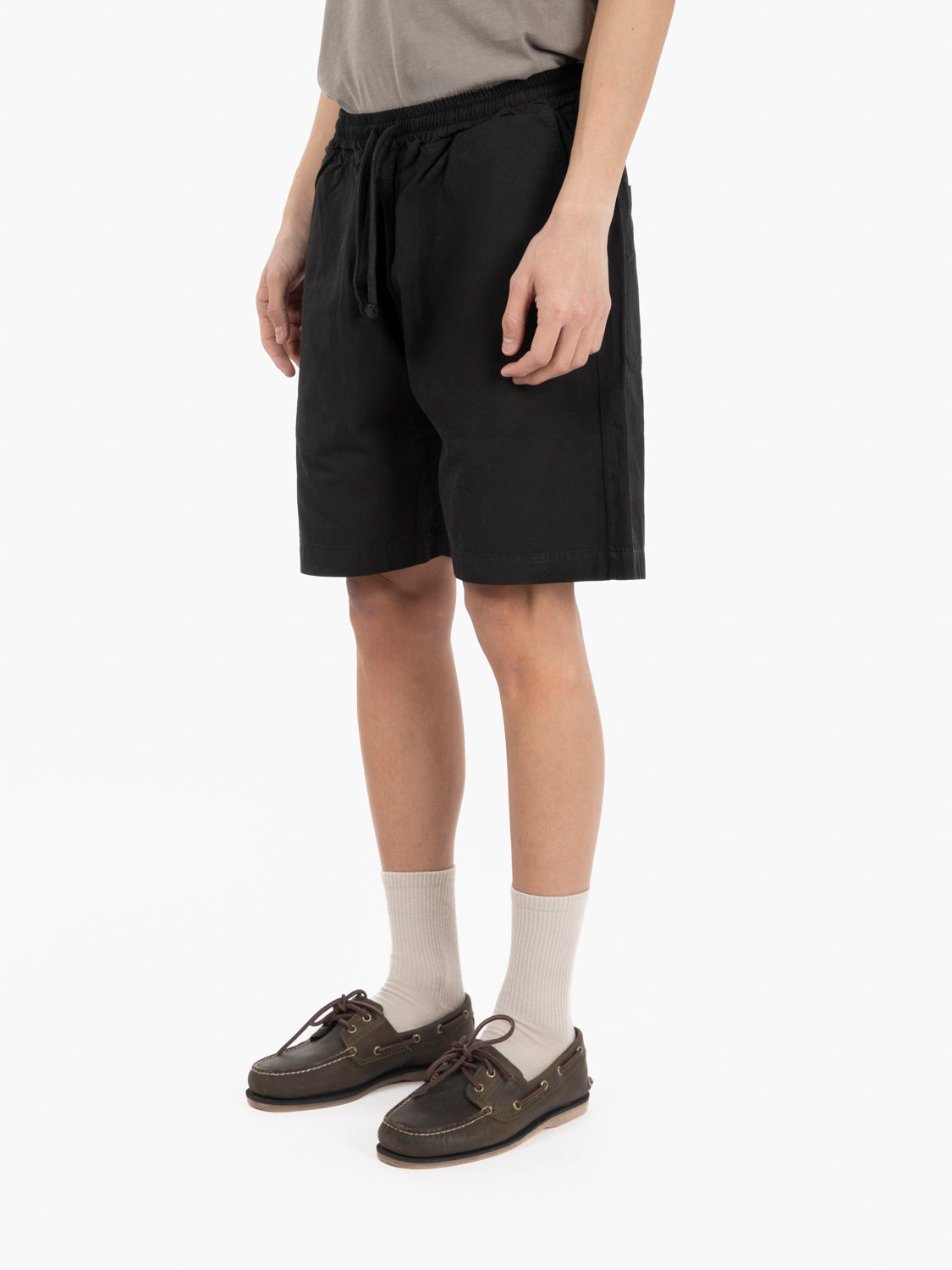 Bermuda con coulisse black