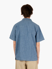 UNIVERSAL WORKS - Camicia summer washed indigo