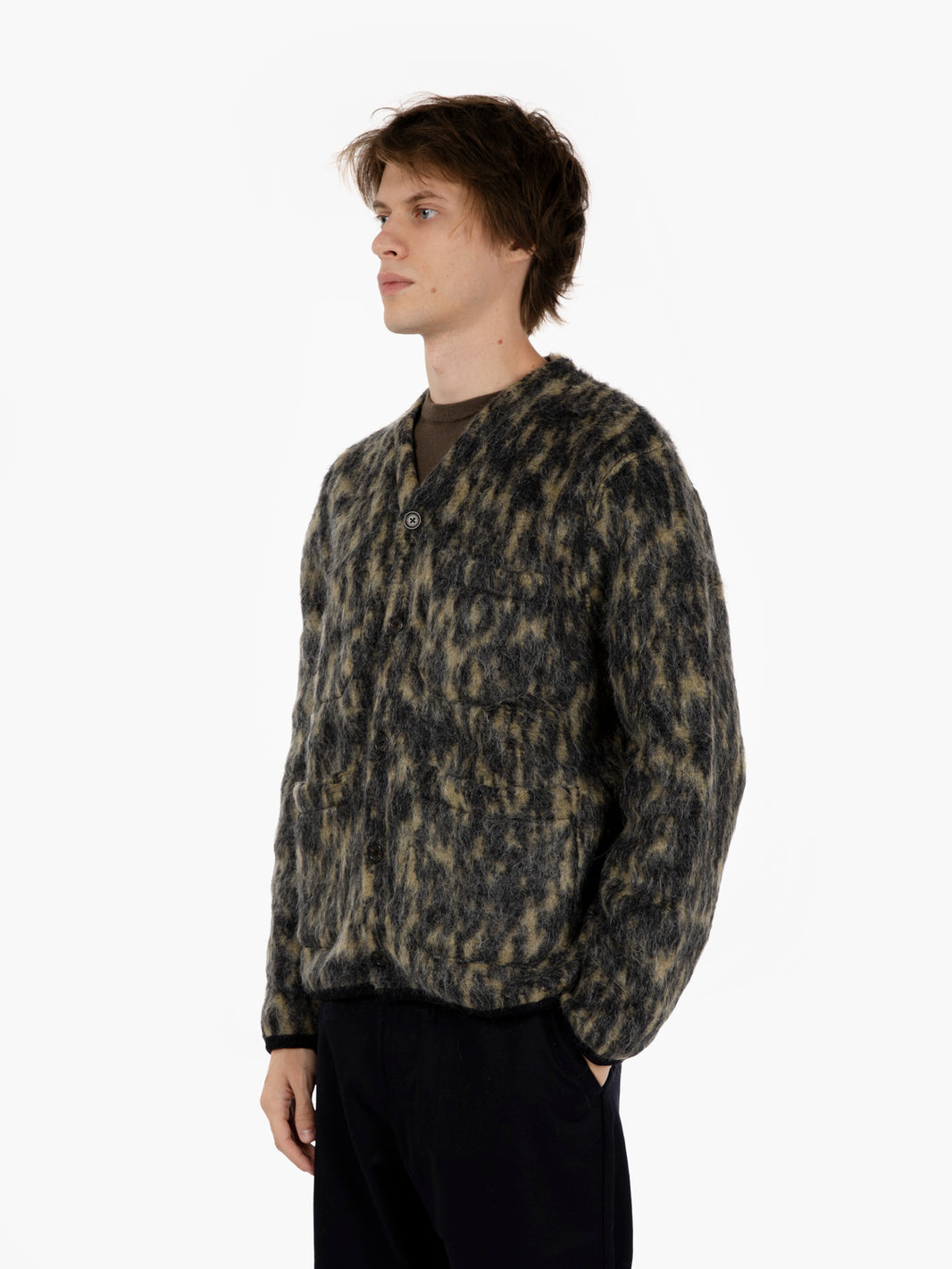 Cardigan Dolce Fleece charcoal