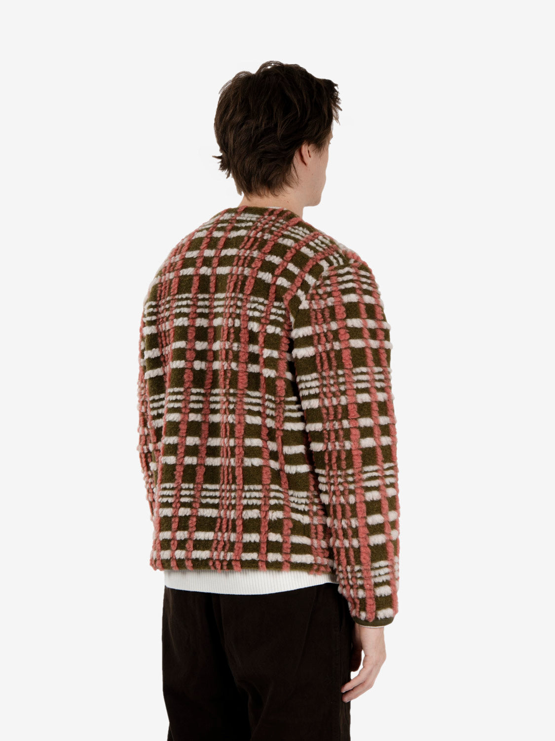 Cardigan Duomo Fleece olive