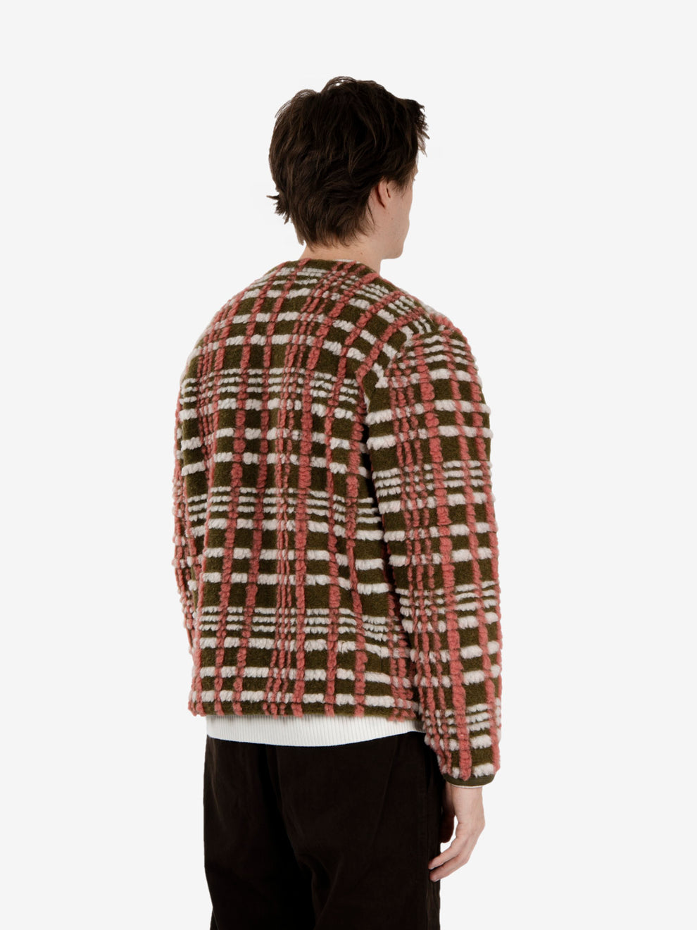 Cardigan Duomo Fleece olive