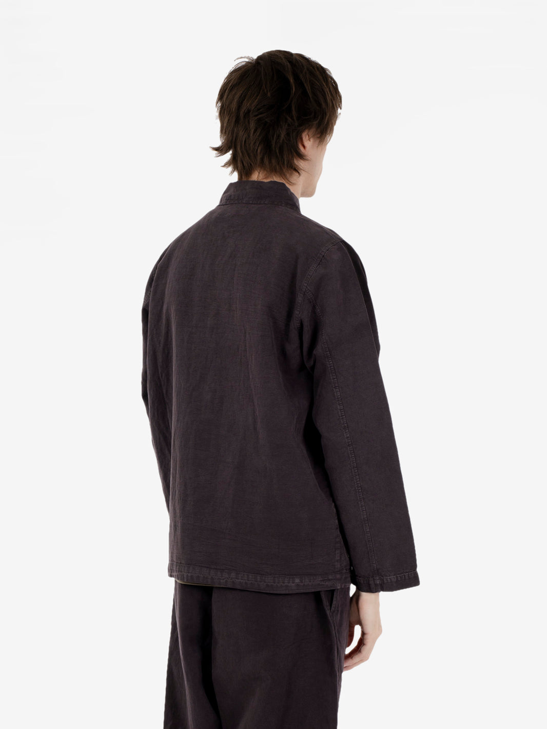 Coverall jacket licorice