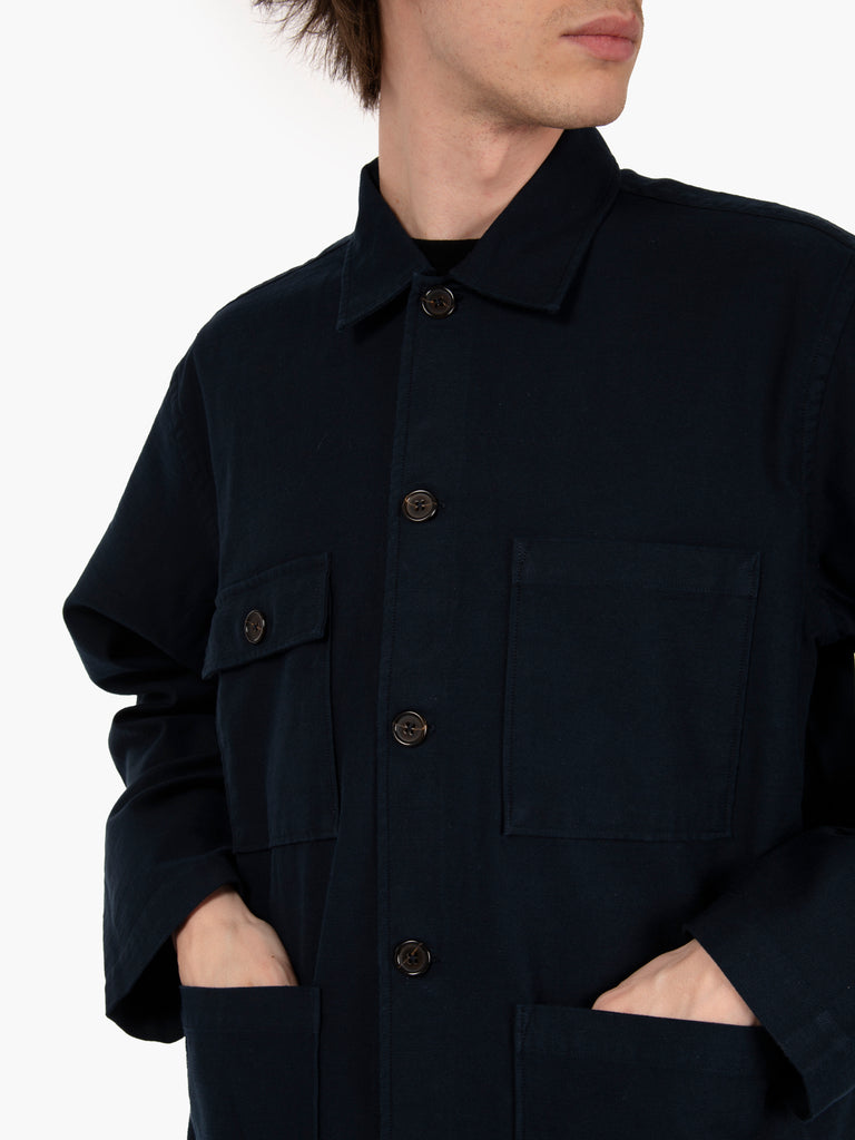 UNIVERSAL WORKS - Dockside jacket navy