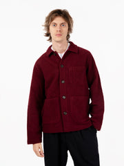 UNIVERSAL WORKS - Field jacket deep red