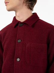 UNIVERSAL WORKS - Field jacket deep red