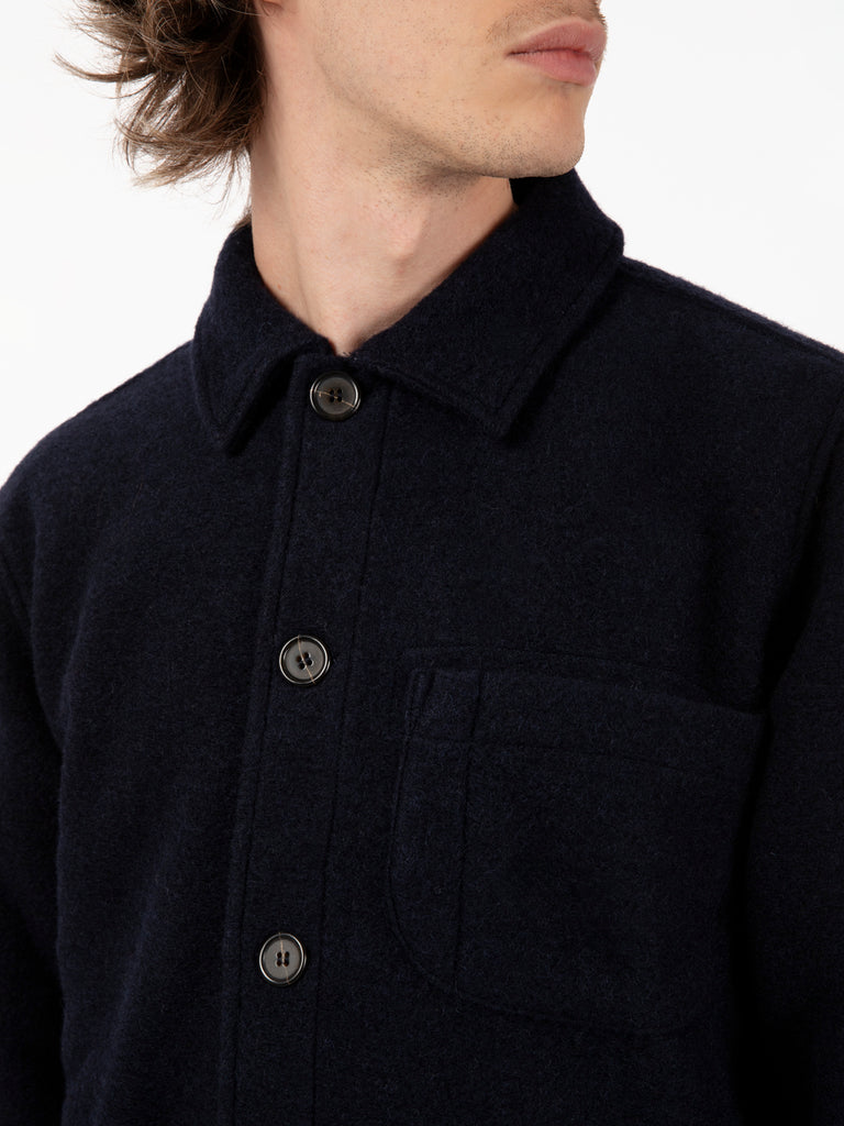 UNIVERSAL WORKS - Field jacket navy