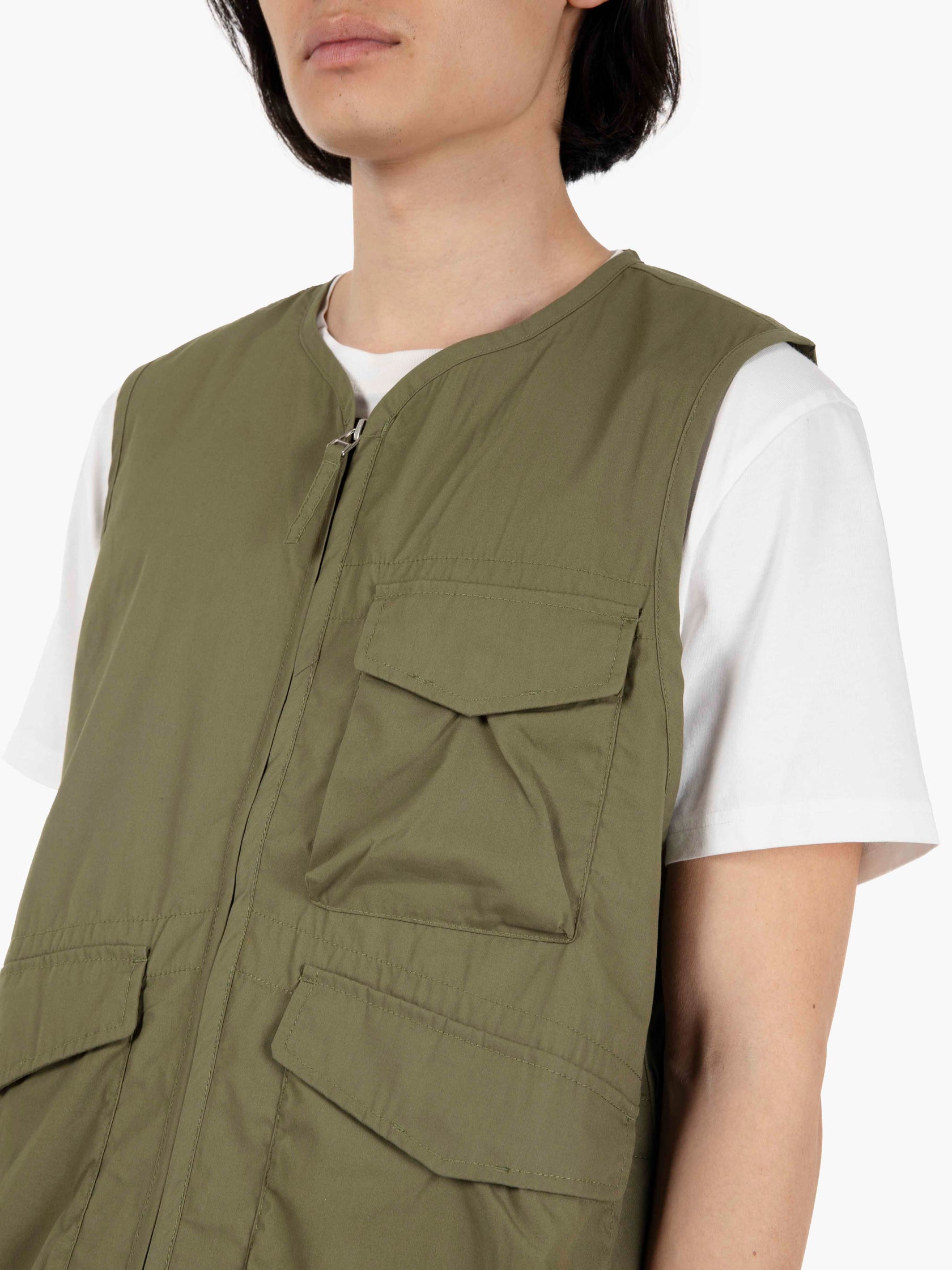 Gilet parachute liner olive