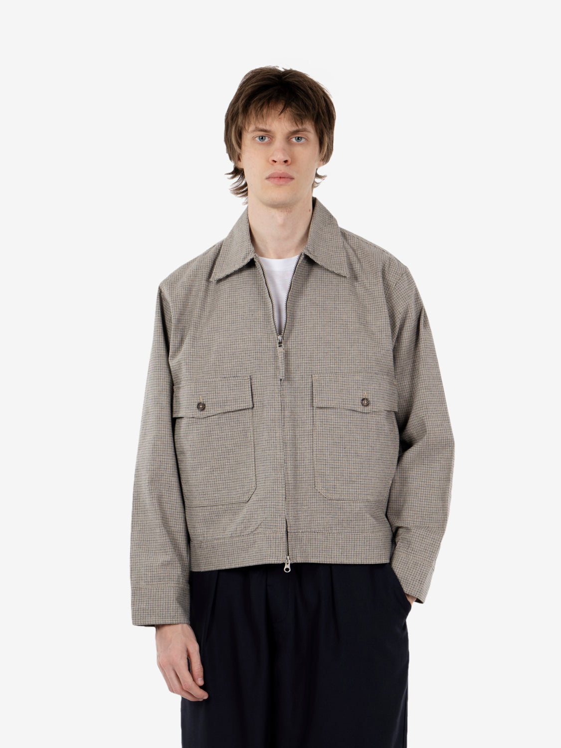 Lucas cotton mix multi jacket