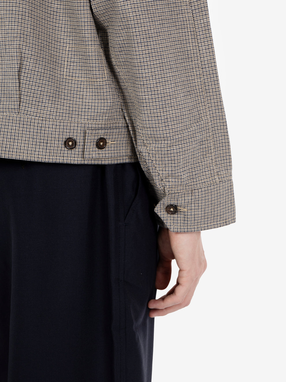 Lucas cotton mix multi jacket