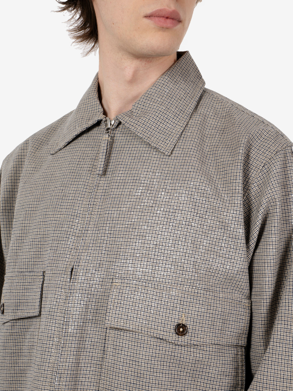 Lucas cotton mix multi jacket