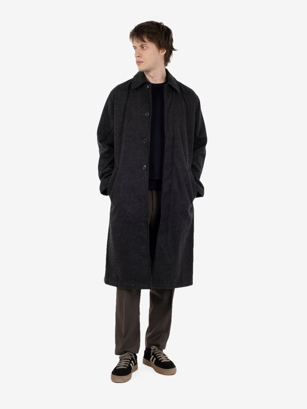 Mac coat grey marl