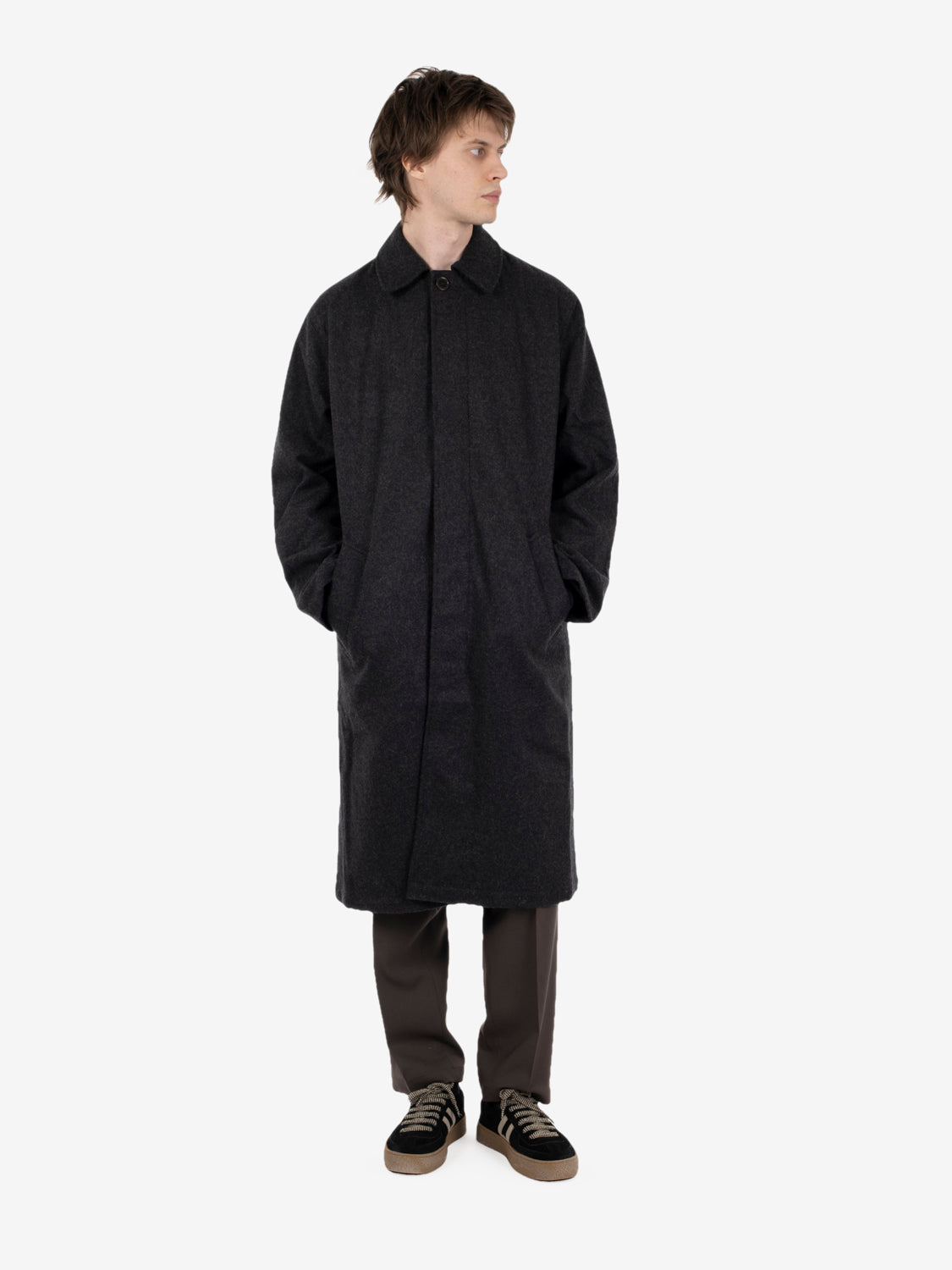 Mac coat grey marl
