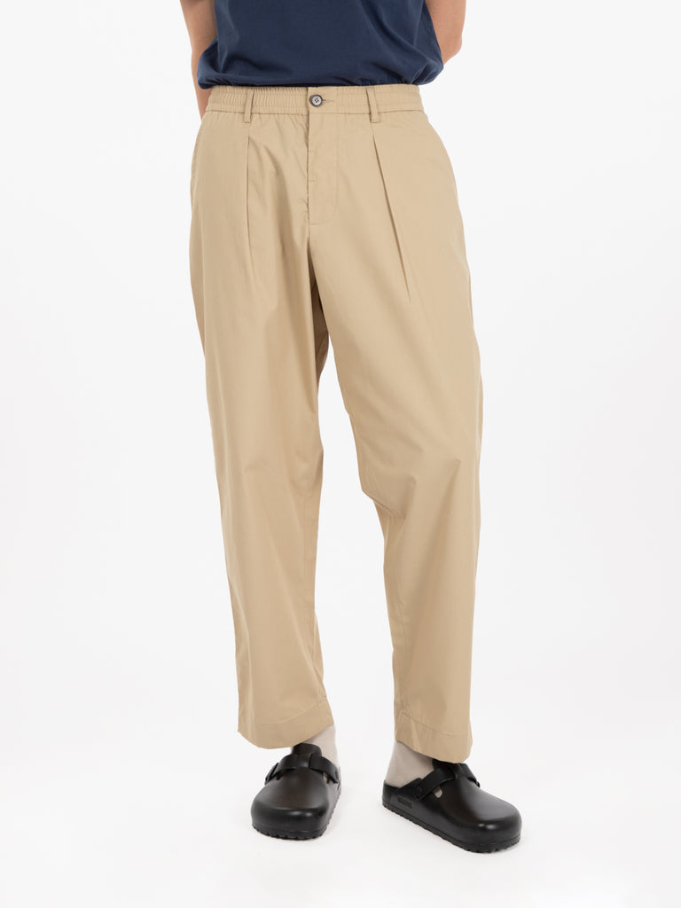 UNIVERSAL WORKS - Oxford pant recycled poly sand
