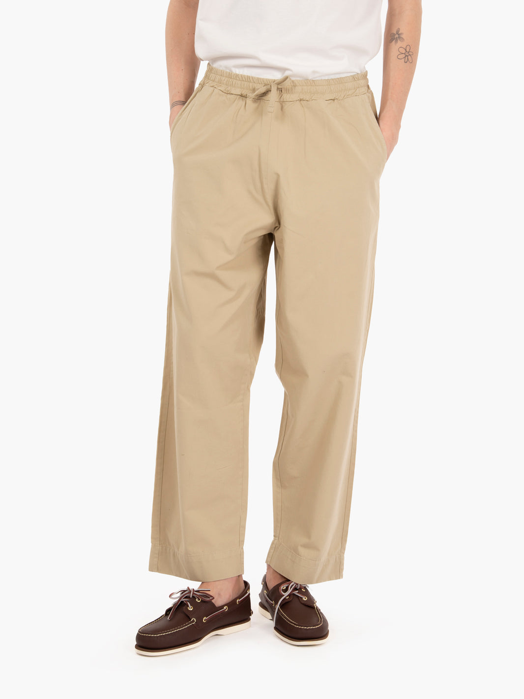 Pantaloni Judo con coulisse sand