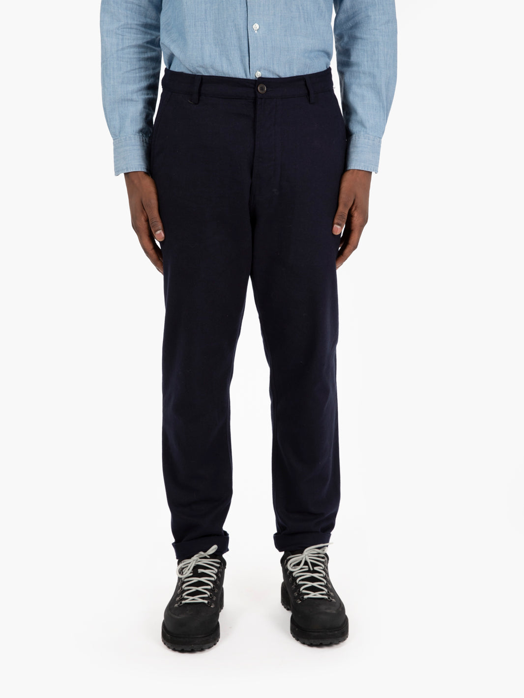 Navy Chino Military Pants