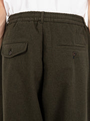 UNIVERSAL WORKS - Pantaloni oxford olive